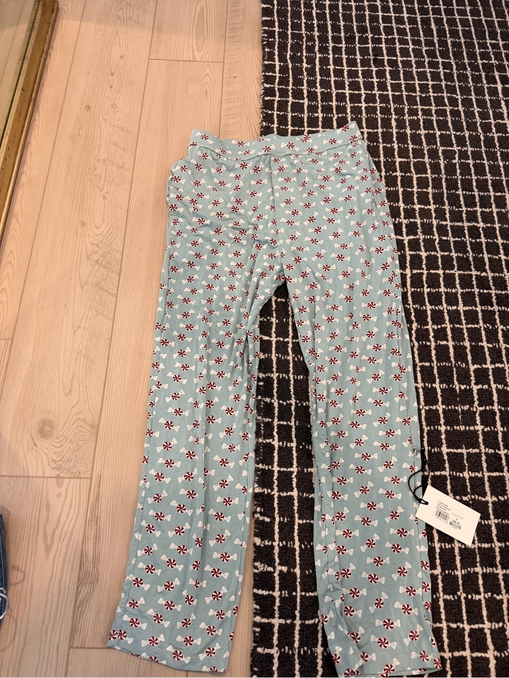 Kickee Pants Stormy Sea Peppermint Print Pajama Pants